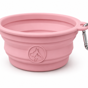 Collapsible Silicone Pet Bowl – Portable Foldable Travel Bowl for Dogs & Cats