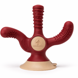 Sheddings Anchor Flex Silicone Suction Cup Dog Toy
