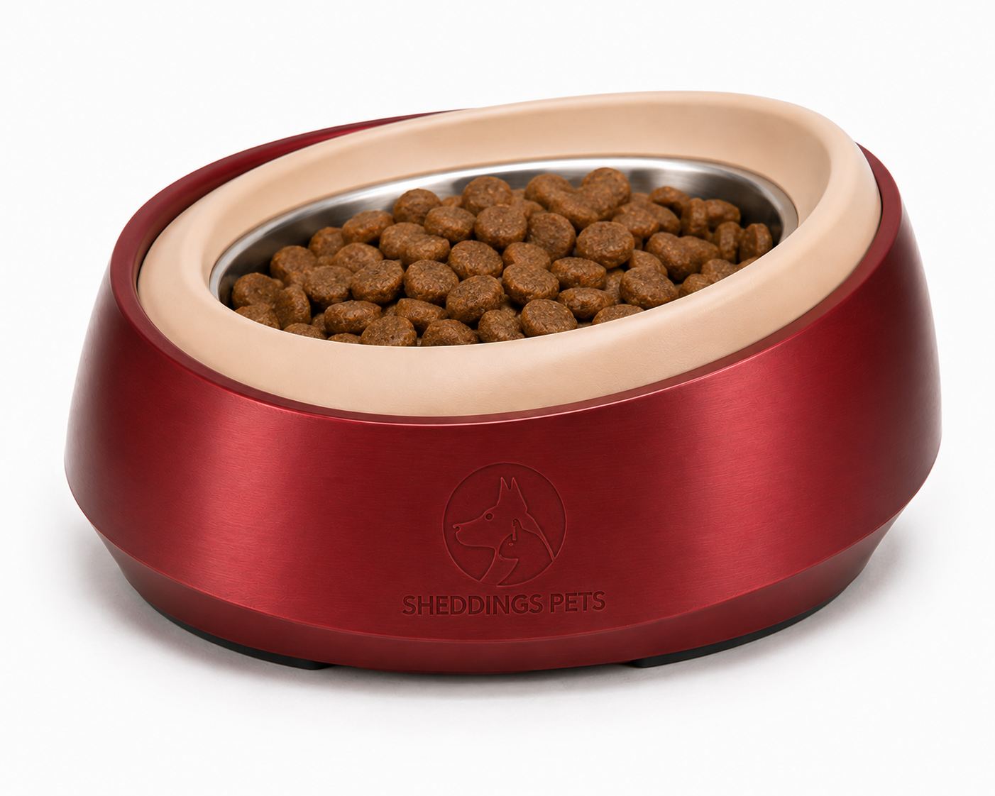 Sheddings OrbitFlow Stainless Steel Anti Spill Water Bowl for Dogs - Image 4