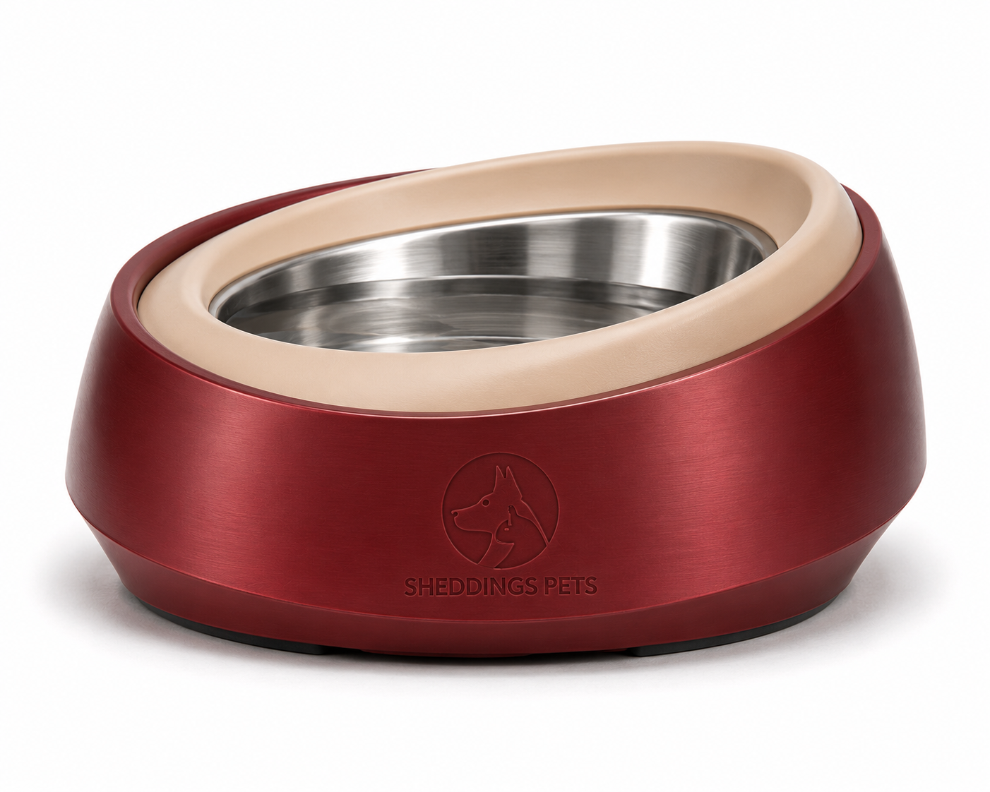 Sheddings OrbitFlow Stainless Steel Anti Spill Water Bowl for Dogs - Image 3