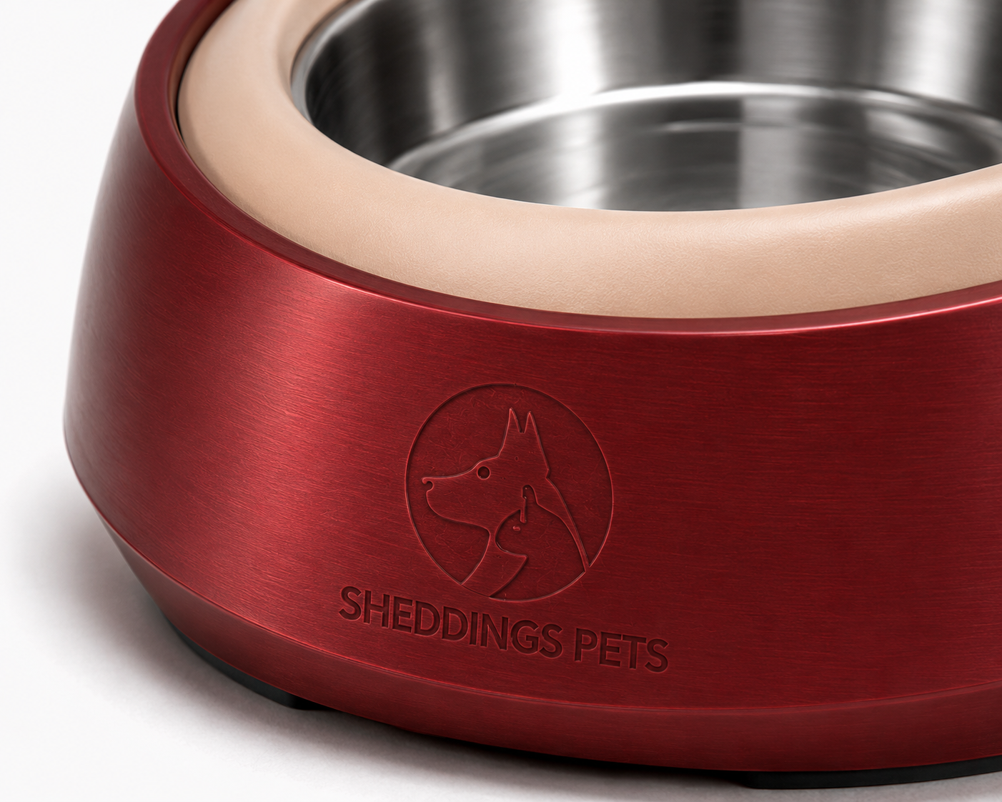 Sheddings OrbitFlow Stainless Steel Anti Spill Water Bowl for Dogs - Image 2