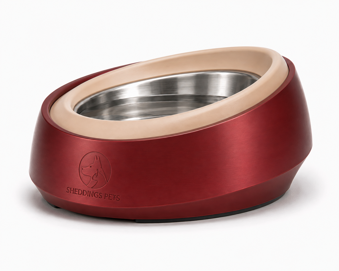 Sheddings OrbitFlow Stainless Steel Anti Spill Water Bowl for Dogs - Image 6