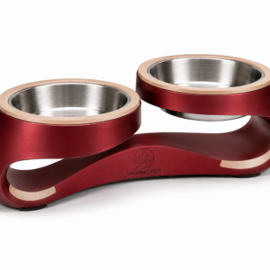 Sheddings TwinVault Stainless Steel Double Dog Feeding Station
